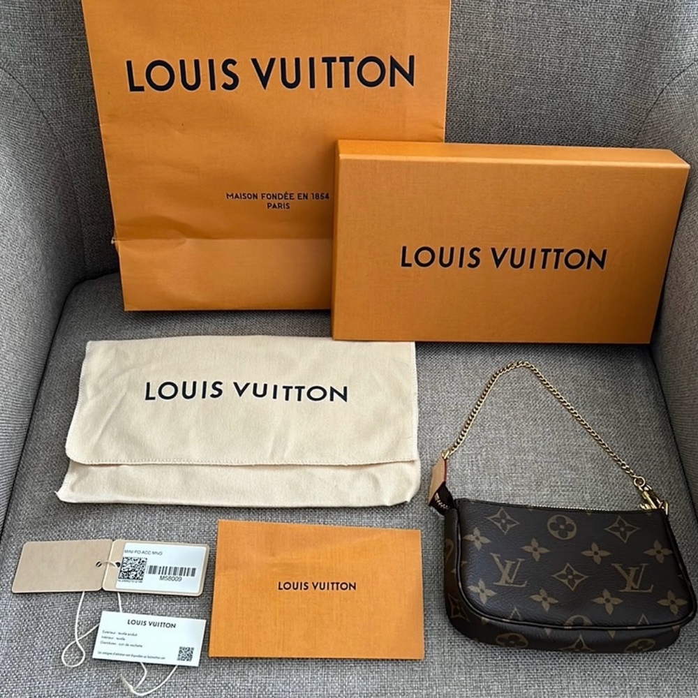 Authentic Louis Vuitton Mini Pochette